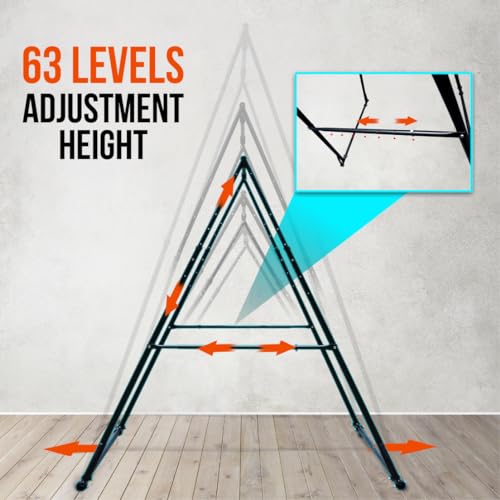Foldable Pull-Up Tower for Versatile Strength Training