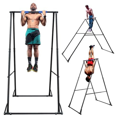 Foldable Pull-Up Tower for Versatile Strength Training