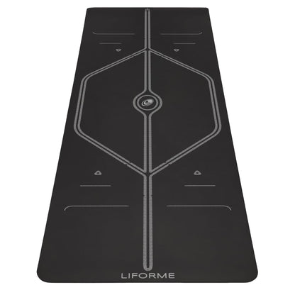 XL Yoga Mat with Alignment Guide & Advanced Grip
