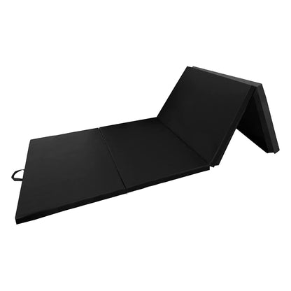 4-Panel Folding Gym Mat with 2-Inch Thick Padding