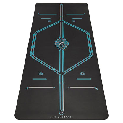 XL Yoga Mat with Alignment Guide & Advanced Grip
