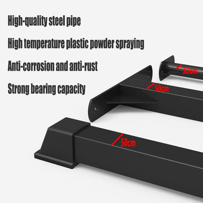Adjustable Pull-Up & Dip Station with 10 Height Levels