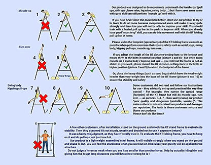 Foldable Pull-Up Tower for Versatile Strength Training