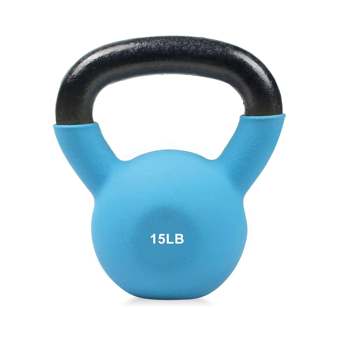Neoprene Kettlebell Set with Solid Cast Iron Core