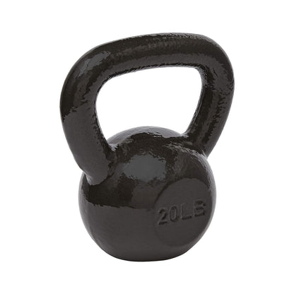 Cast Iron Kettlebell with Textured Wide Handle