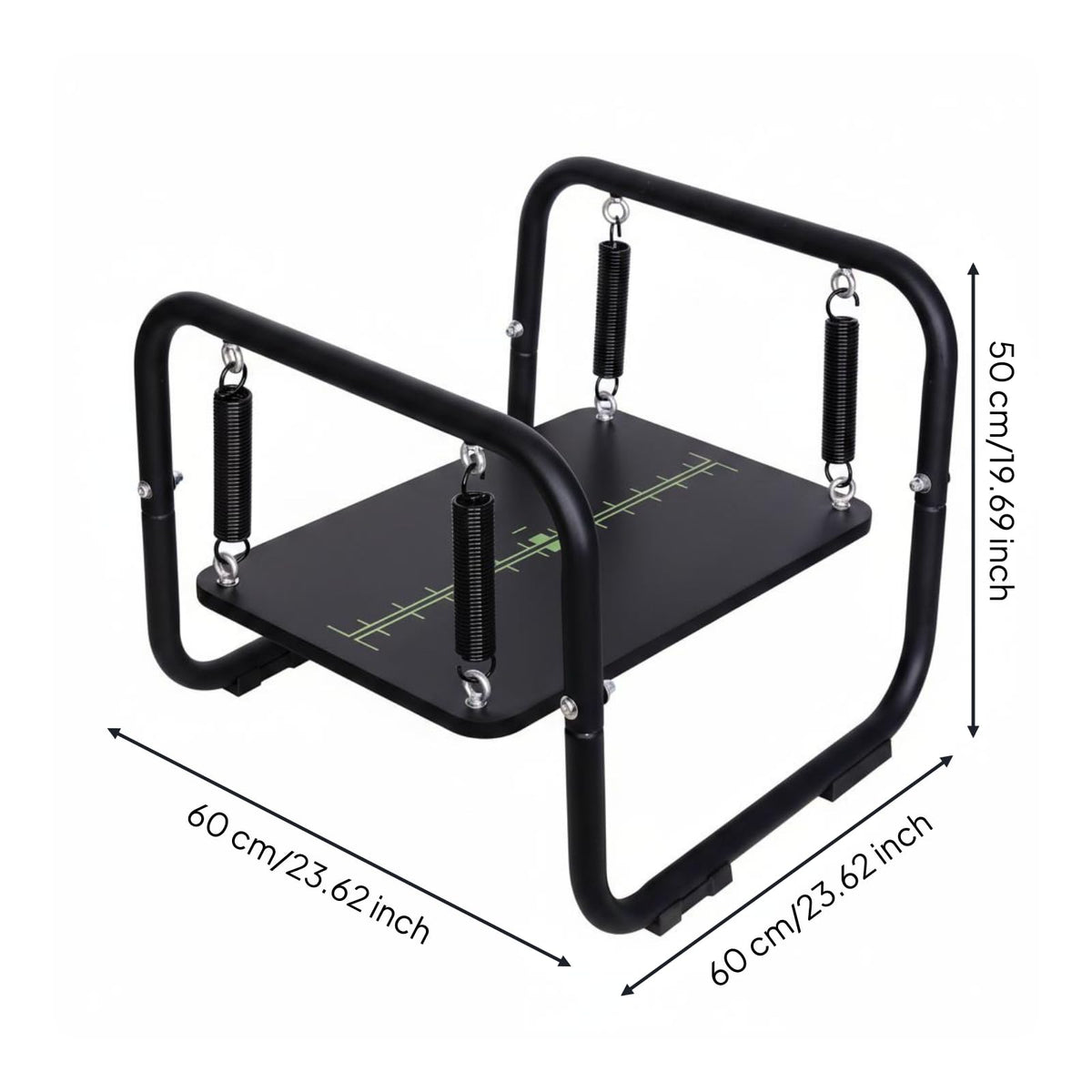 Spring-Loaded Balance Board for Strength & Stability