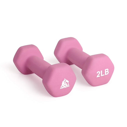 Neoprene Hex Dumbbell Pair with Anti-Slip Grip