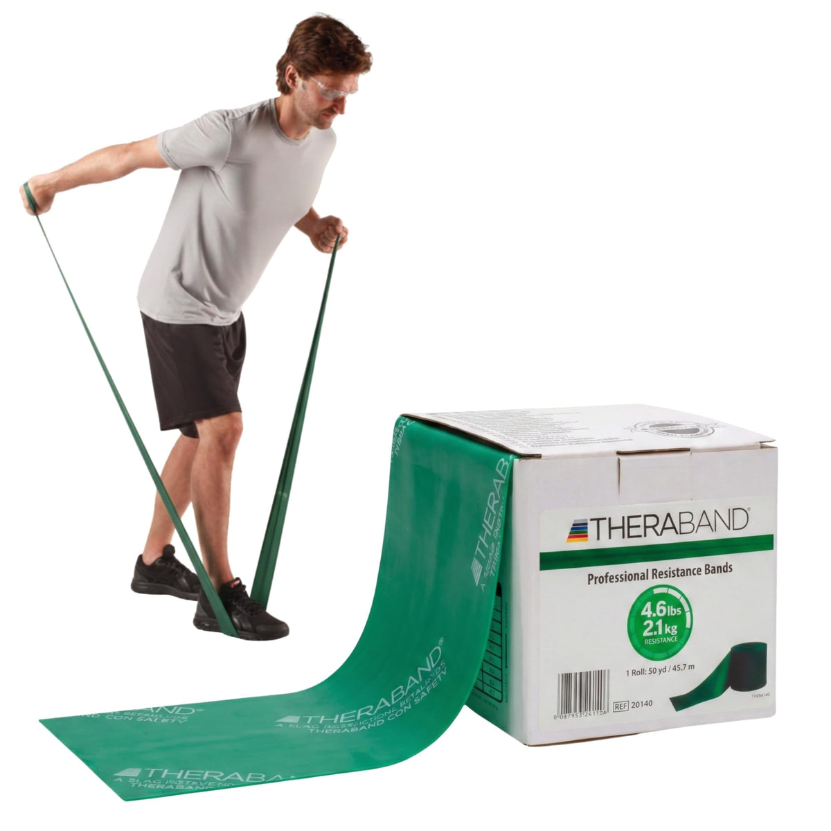 50-Yard Resistance Band Roll for Custom Training