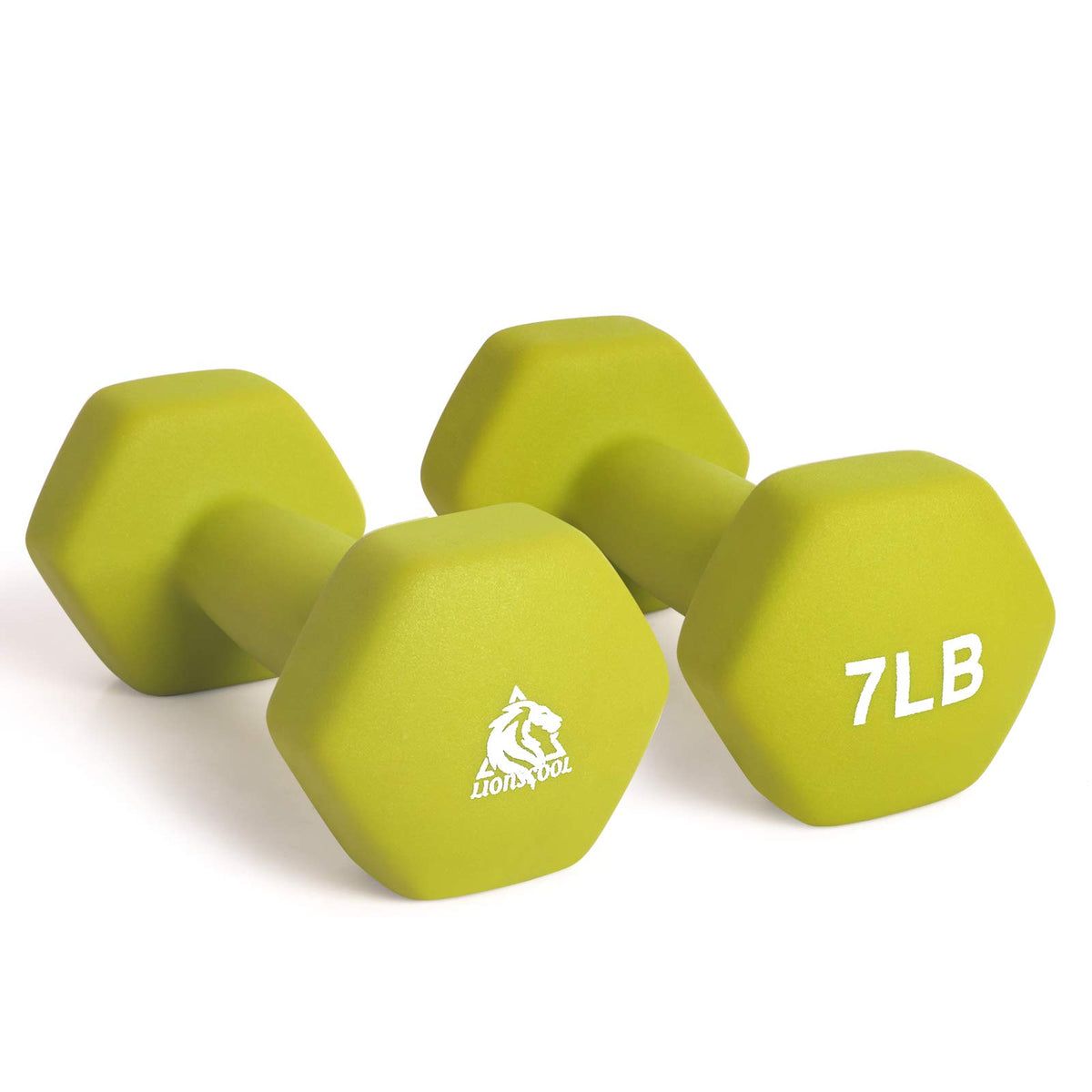 Neoprene Hex Dumbbell Pair with Anti-Slip Grip