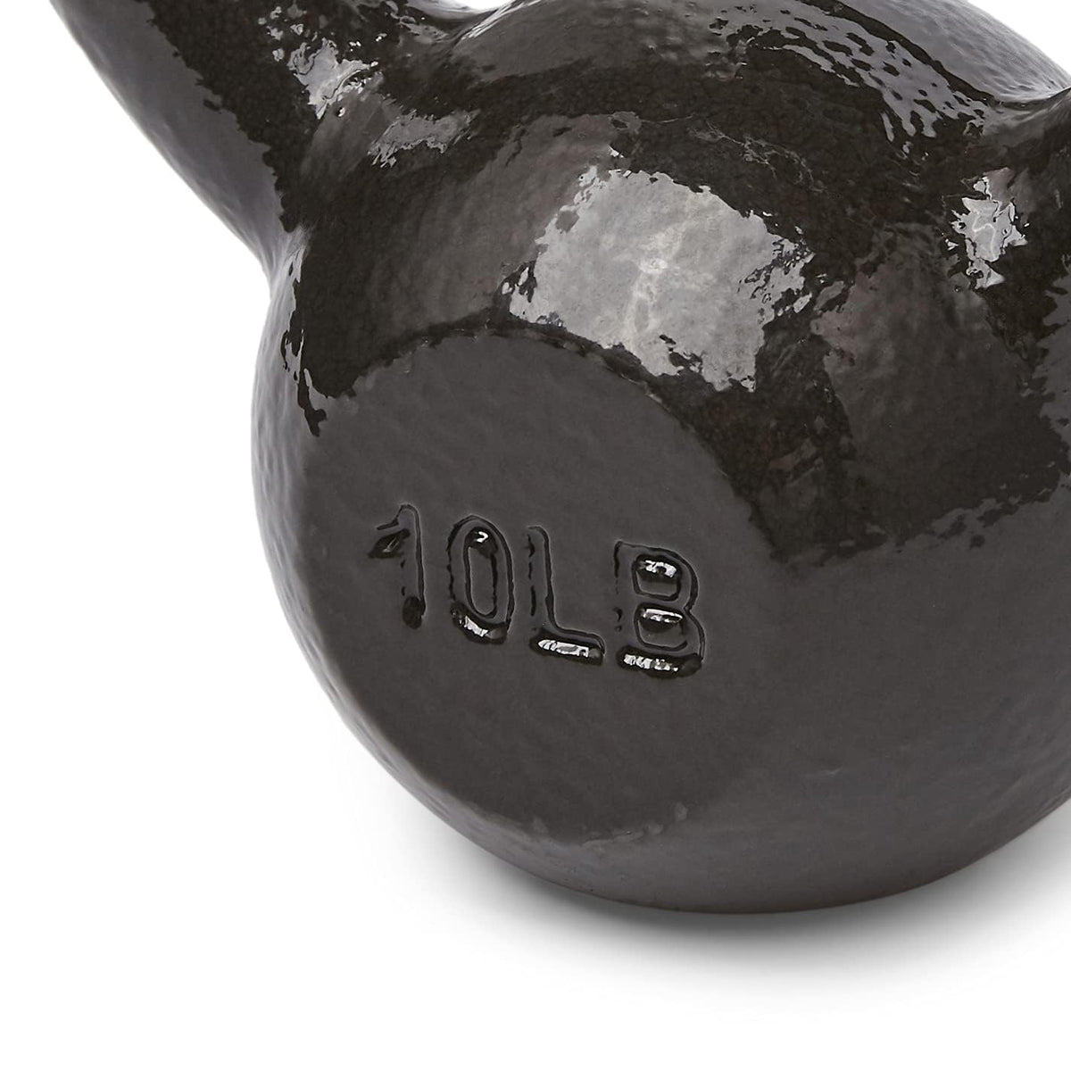 Cast Iron Kettlebell with Textured Wide Handle