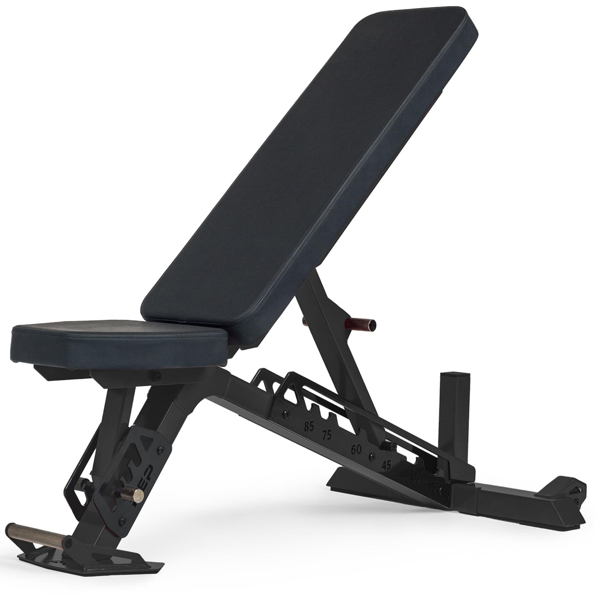 Adjustable Weight Bench with Space-Saving Fold