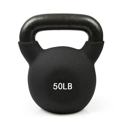 Neoprene Kettlebell Set with Solid Cast Iron Core