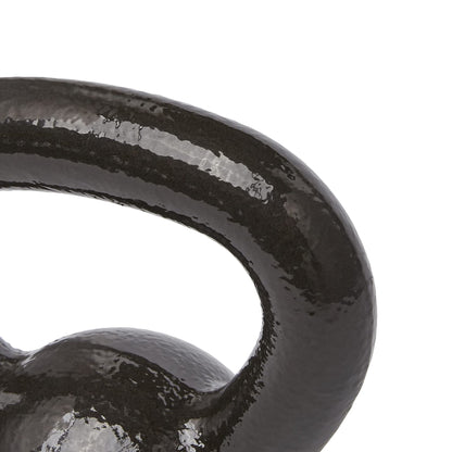 Cast Iron Kettlebell with Textured Wide Handle