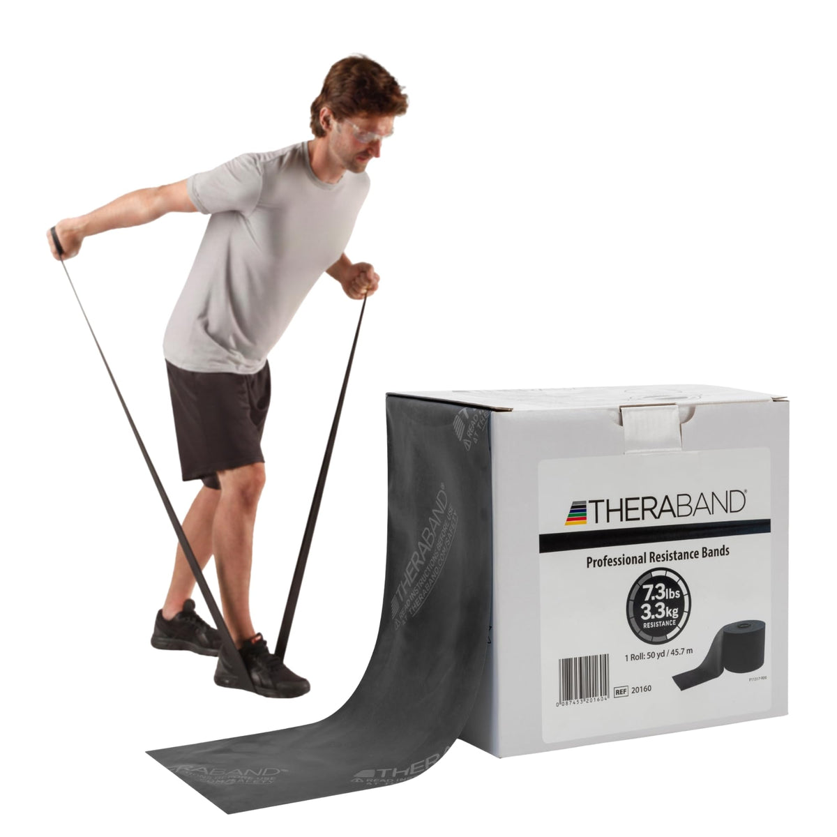 50-Yard Resistance Band Roll for Custom Training