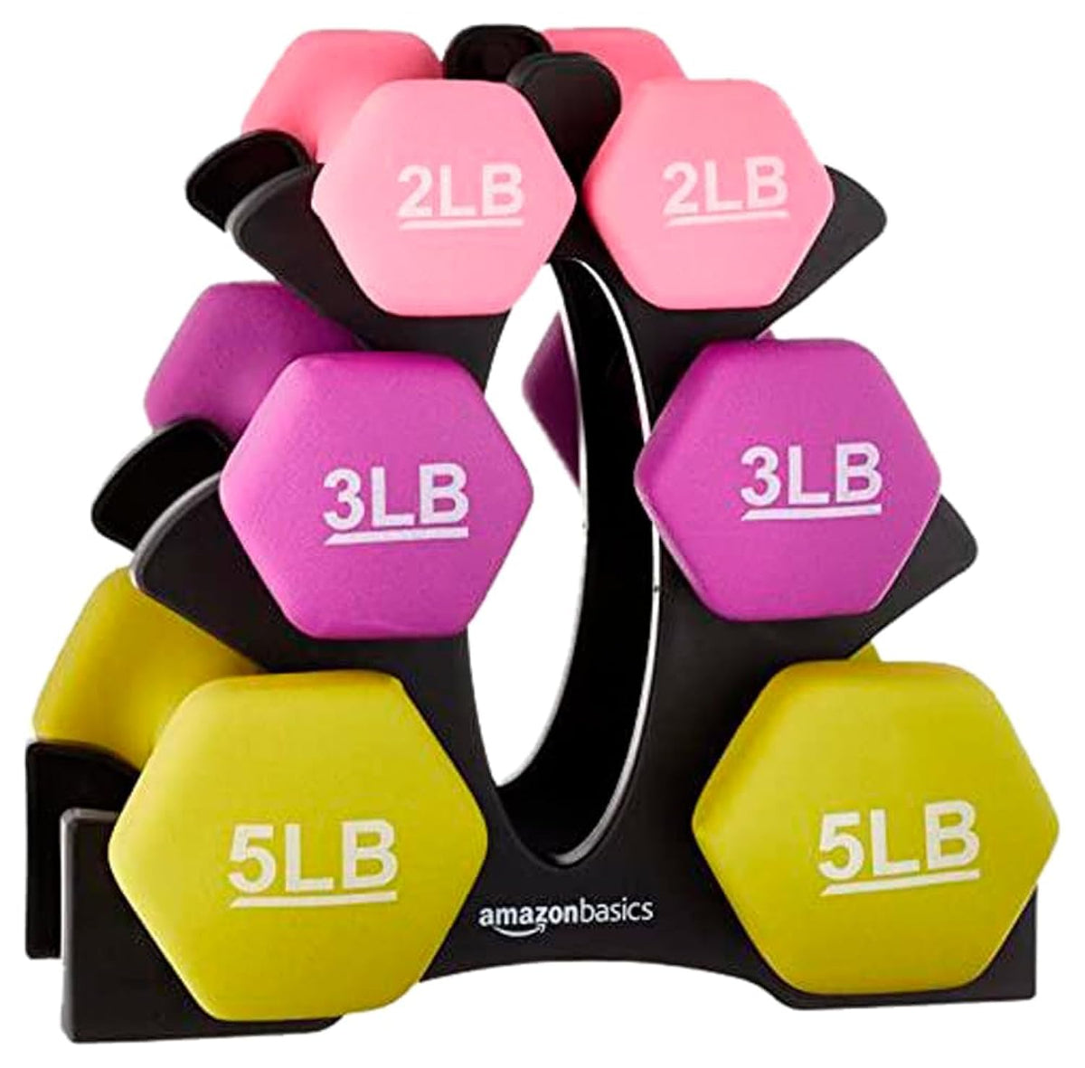 Neoprene Dumbbells for Strength & Toning Workouts