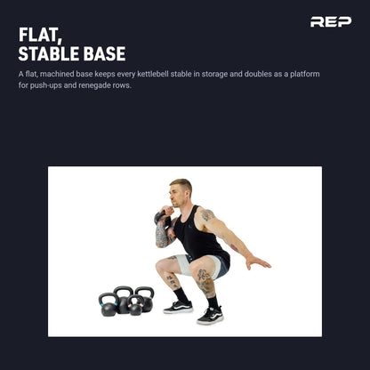 Cast Iron Kettlebell Set for Full-Body Strength
