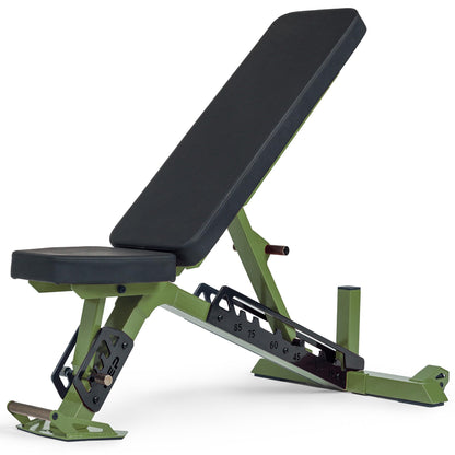 Adjustable Weight Bench with Space-Saving Fold