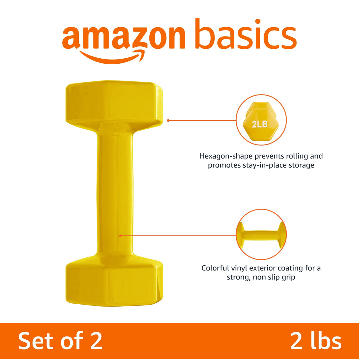 Vinyl Coated Dumbbells for Everyday Strength Training