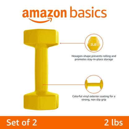 Vinyl Coated Dumbbells for Everyday Strength Training