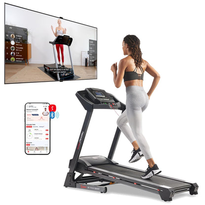 Smart Wi-Fi Treadmill with Automatic Incline