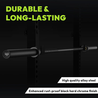 Olympic Barbell Set with Bumper Plates & Rack