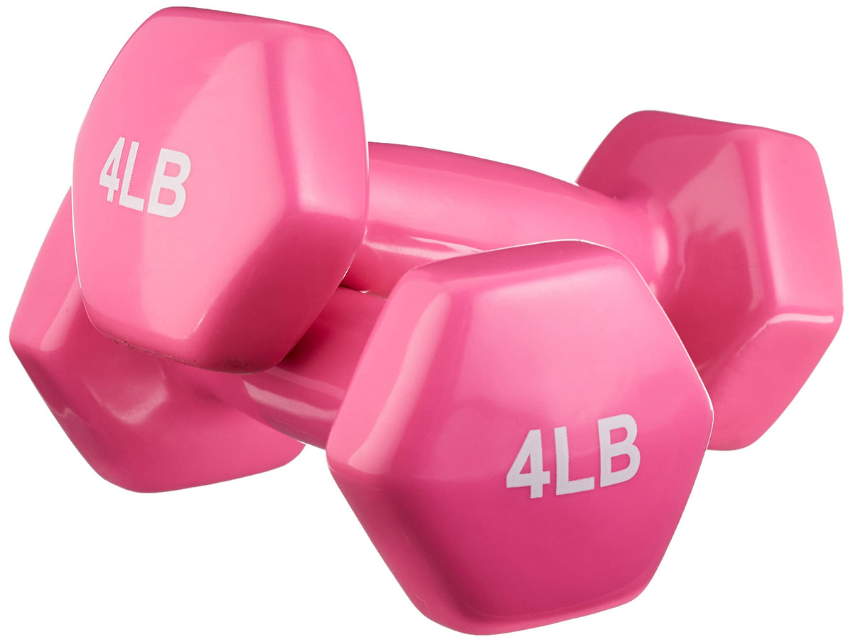 Vinyl Coated Dumbbells for Everyday Strength Training