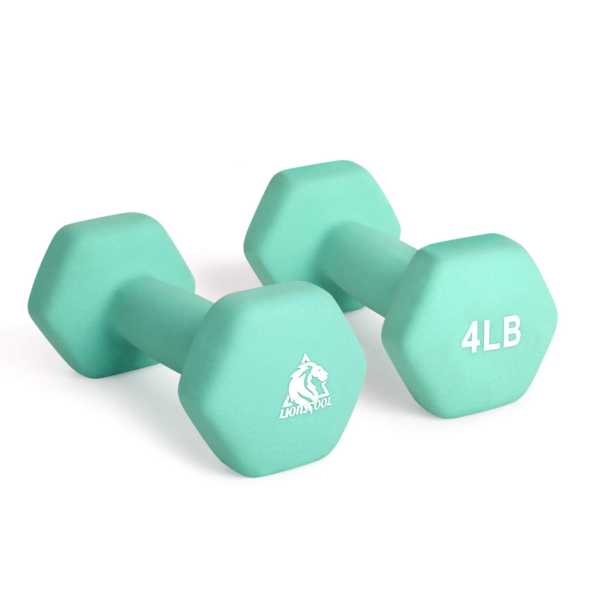 Neoprene Hex Dumbbell Pair with Anti-Slip Grip