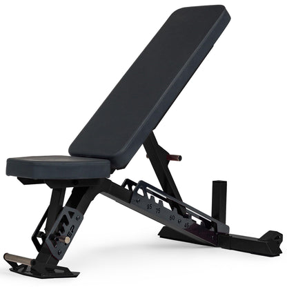 Adjustable Weight Bench with Space-Saving Fold