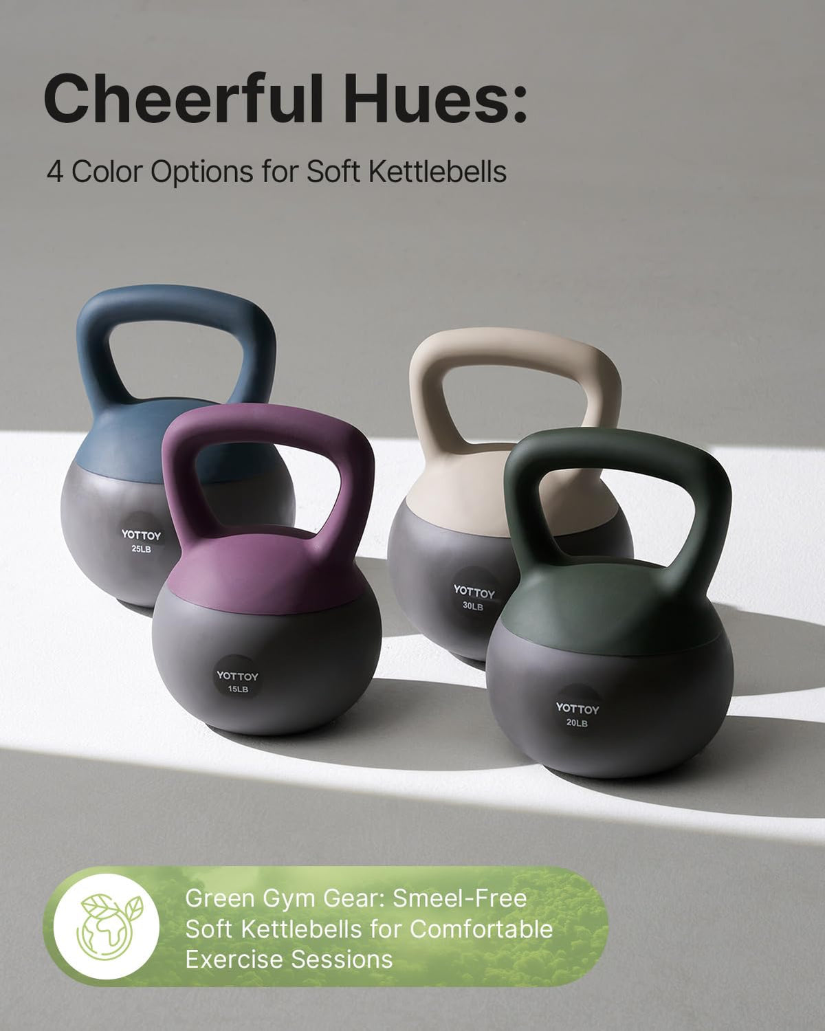 Soft Kettlebell with Cushioned Base & Wide Handle