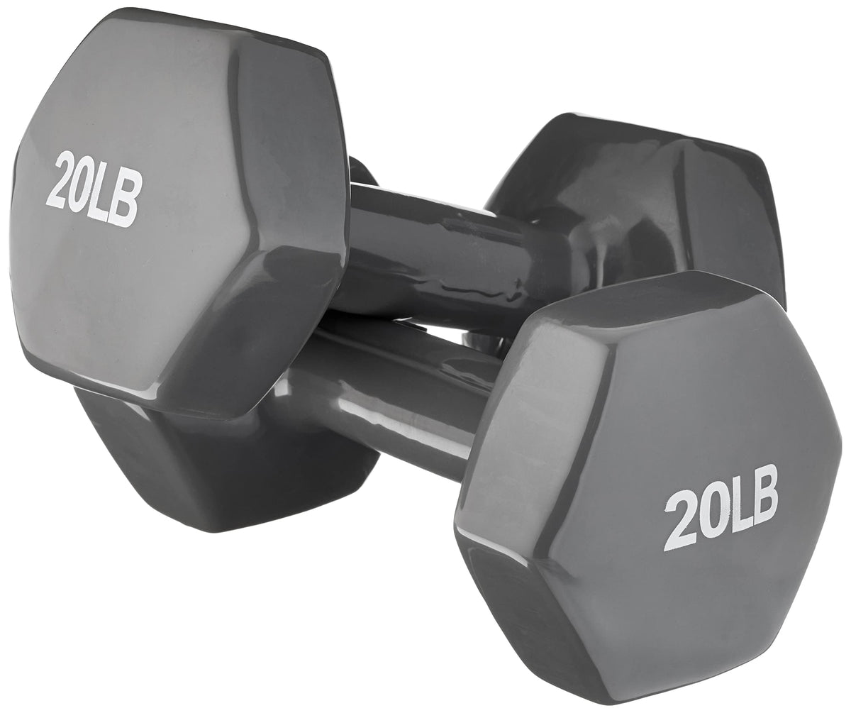 Vinyl Coated Dumbbells for Everyday Strength Training