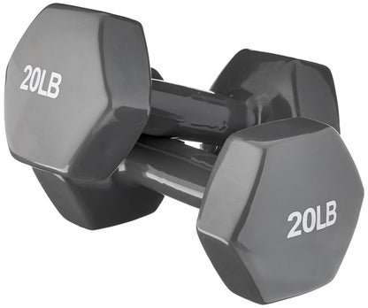Vinyl Coated Dumbbells for Everyday Strength Training