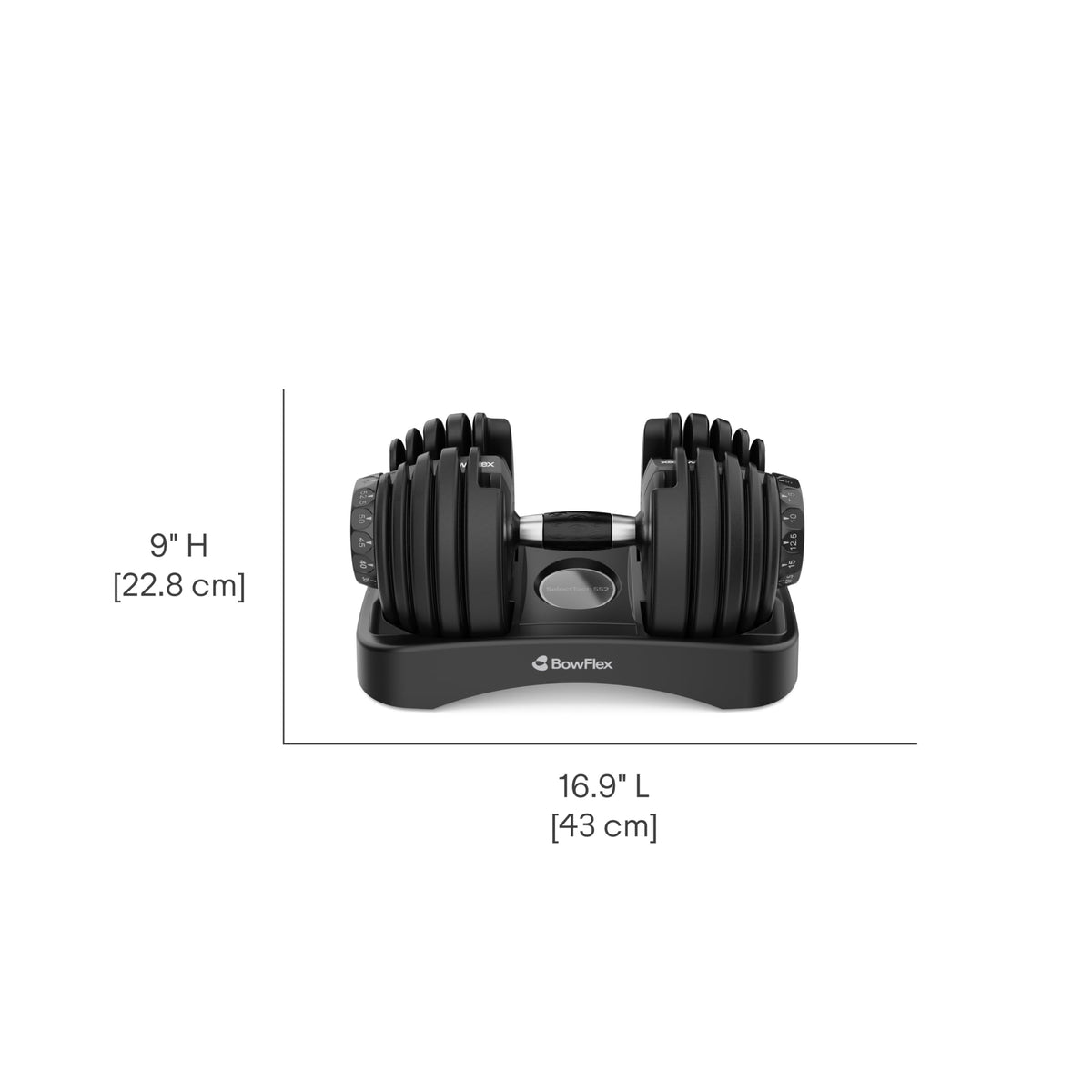 SelectTech Adjustable Dumbbells for Strength Training
