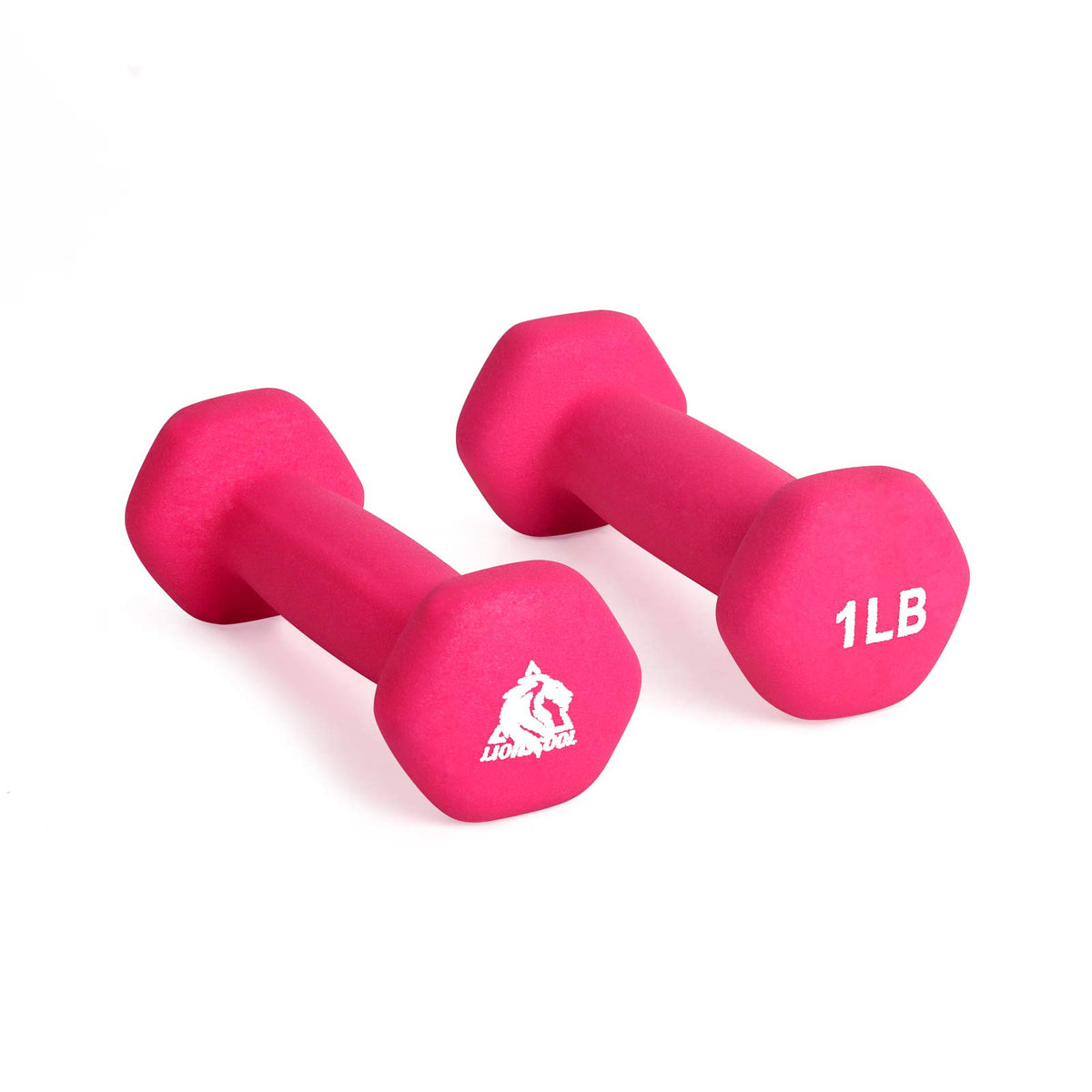 Neoprene Hex Dumbbell Pair with Anti-Slip Grip