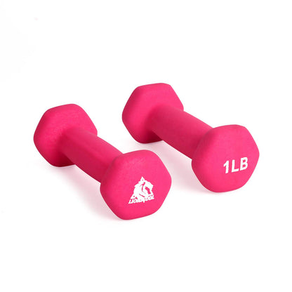 Neoprene Hex Dumbbell Pair with Anti-Slip Grip