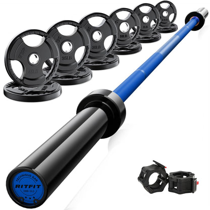 Olympic Barbell Weight Set for Full-Body Training
