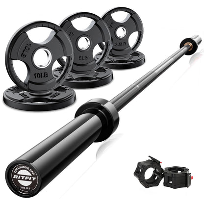 Olympic Barbell Weight Set for Full-Body Training