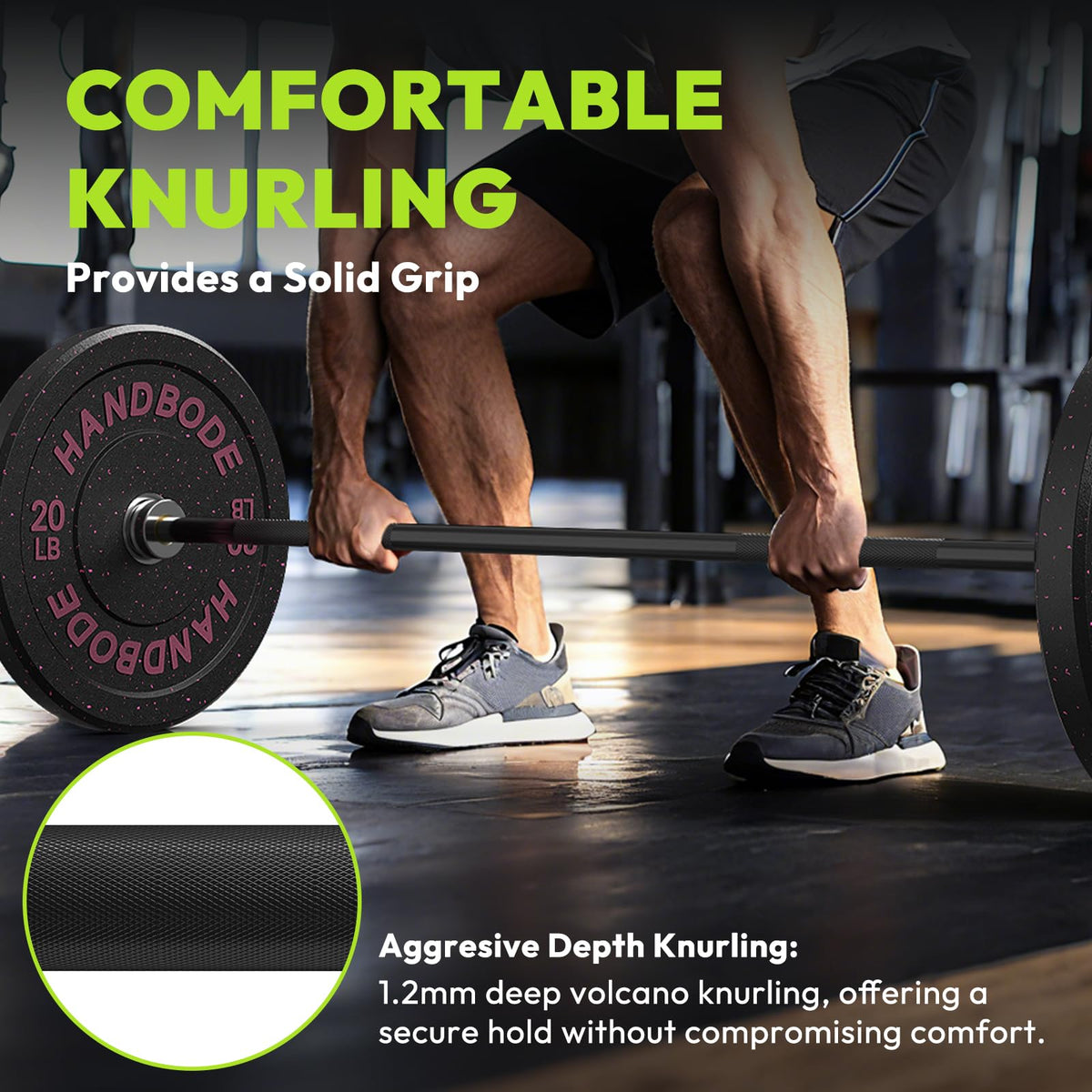 Olympic Barbell for Heavy-Duty Strength Training