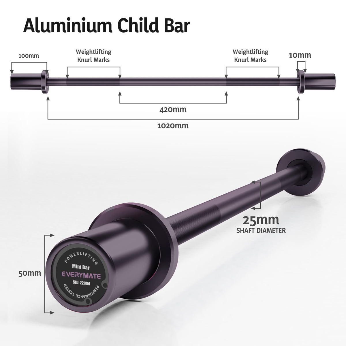 5LB Mini Barbell for Beginner Strength Training