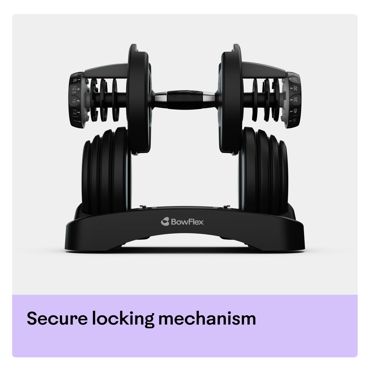 SelectTech Adjustable Dumbbells for Strength Training