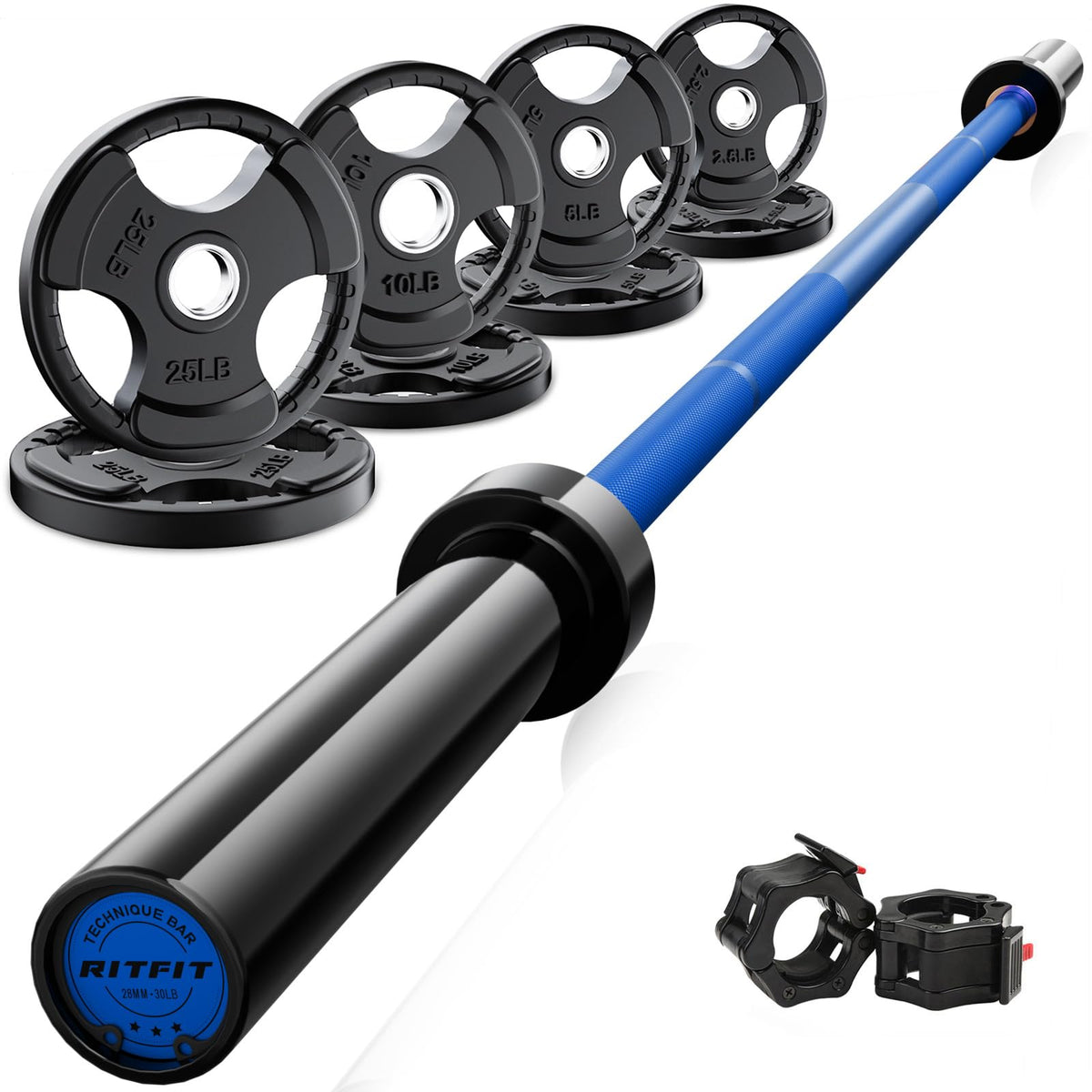 Olympic Barbell Weight Set for Full-Body Training