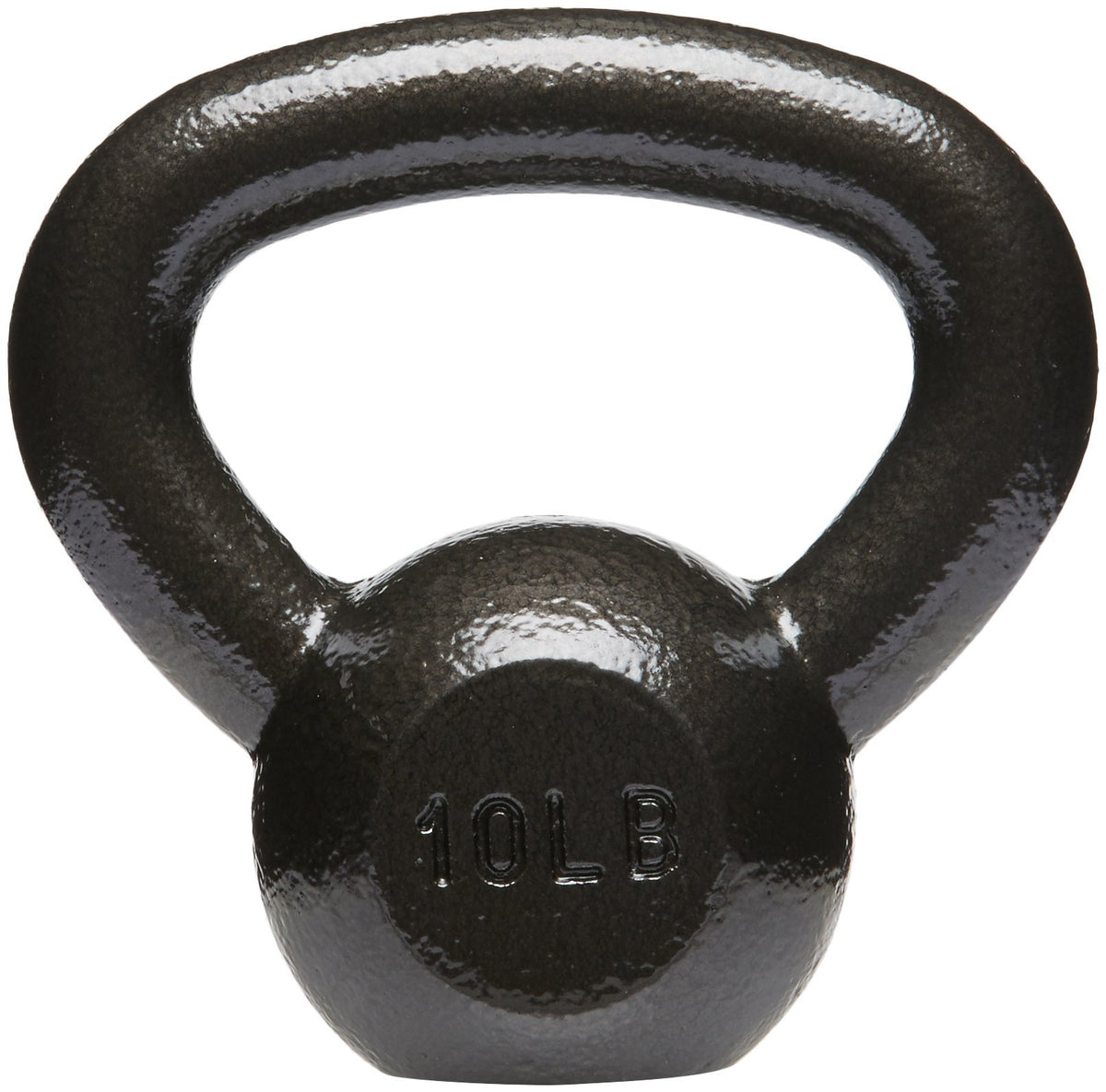 Cast Iron Kettlebell with Textured Wide Handle