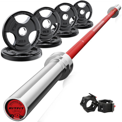 Olympic Barbell Weight Set for Full-Body Training