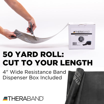 50-Yard Resistance Band Roll for Custom Training