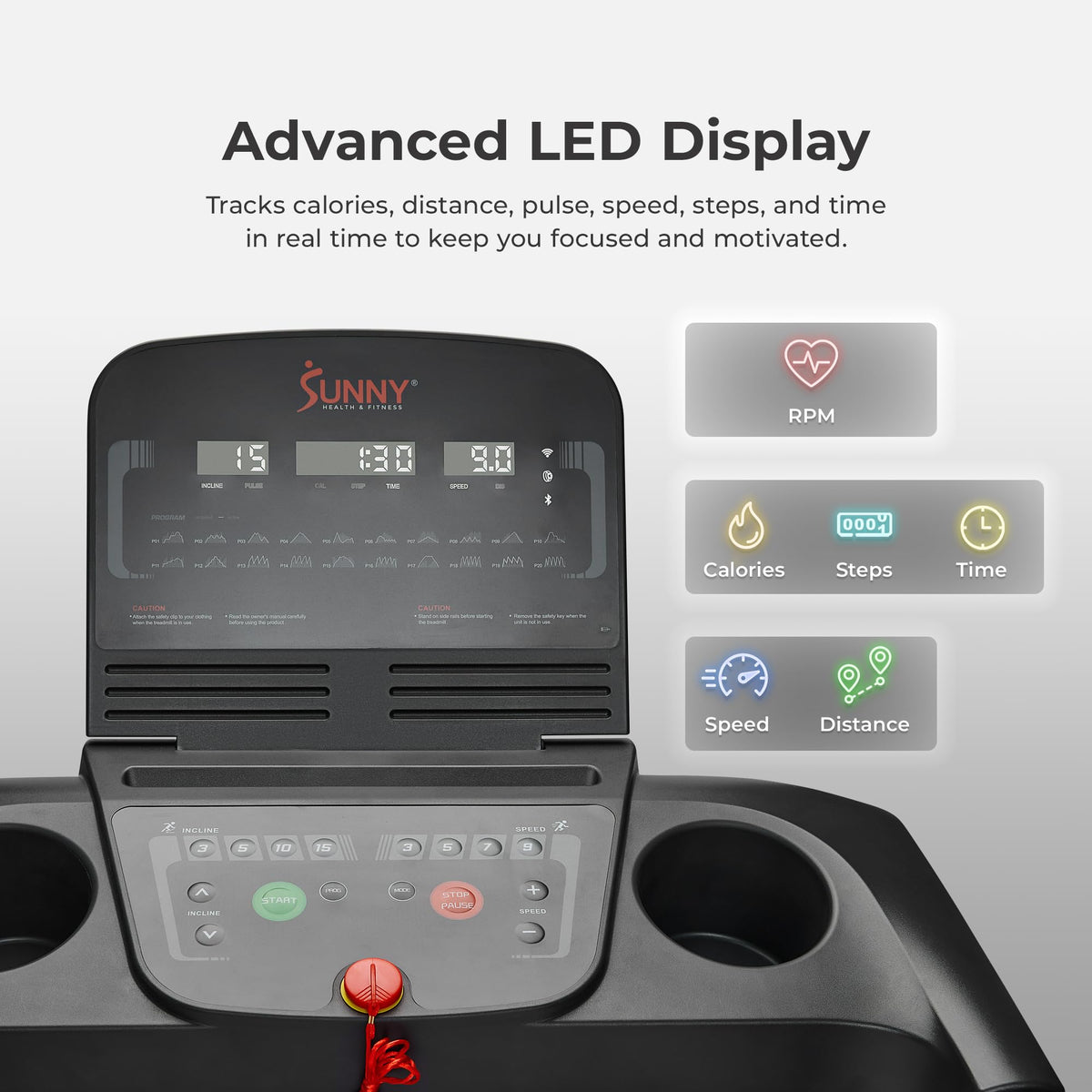 Smart Wi-Fi Treadmill with Shock Absorption