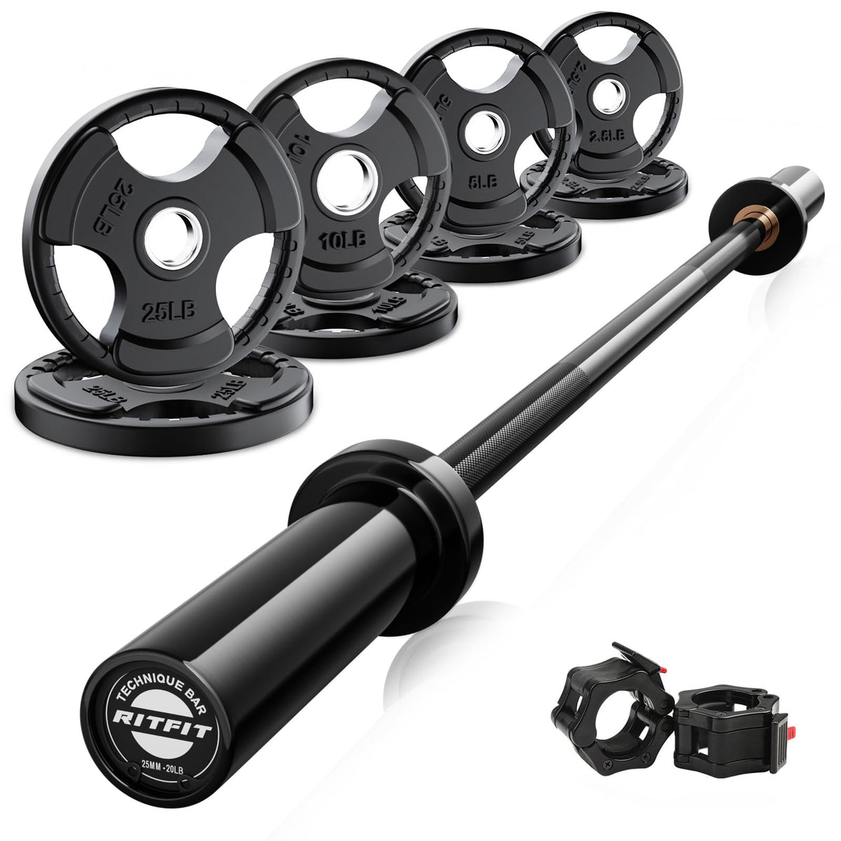 Olympic Barbell Weight Set for Full-Body Training