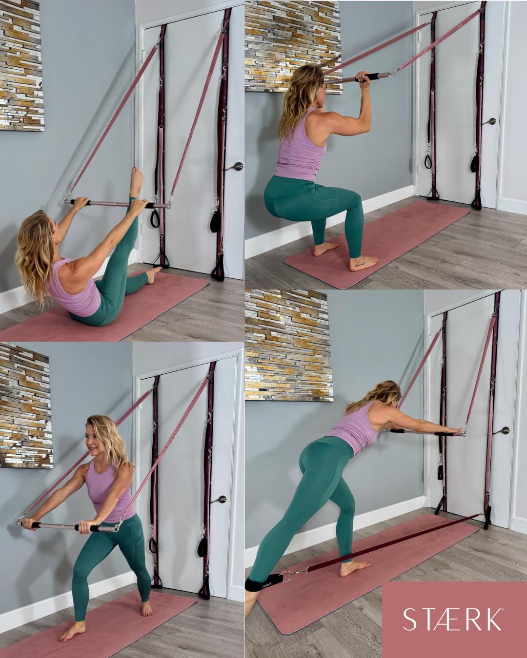 Pilates Suspension Trainer for Strength & Flexibility