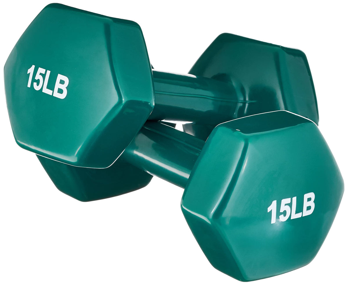 Vinyl Coated Dumbbells for Everyday Strength Training