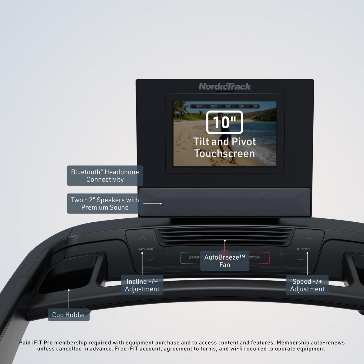 T Series Treadmill for Performance Cardio Training
