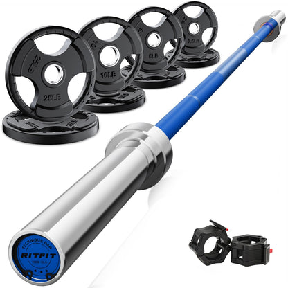 Olympic Barbell Weight Set for Full-Body Training