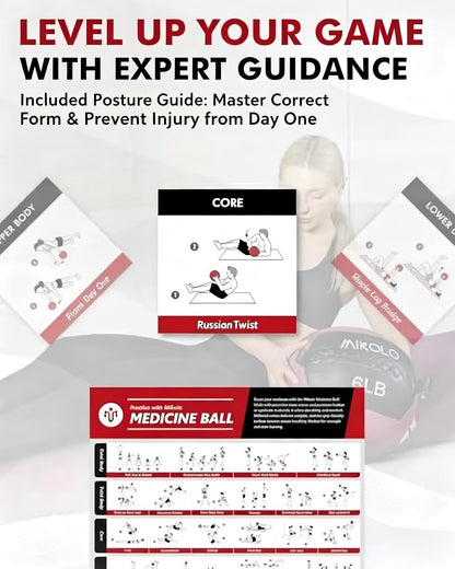 Soft Wall Ball for Core & Functional Strength Training